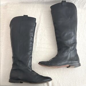 Frye Paige Tall Leather Knee-High Riding Boots